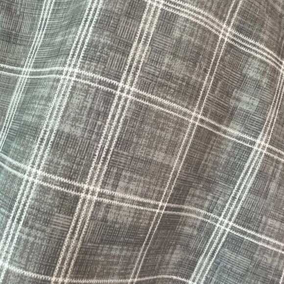 PGA Tour Mens Gray Plaid flat front Golf shorts, Size 36 - Picture 8 of 10